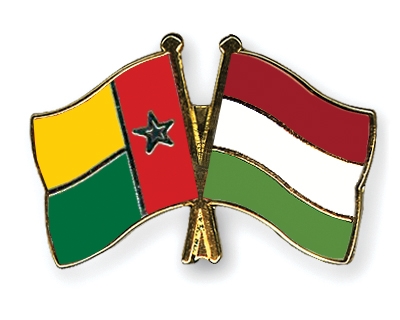Fahnen Pins Guinea-Bissau Ungarn