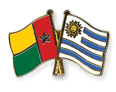 Fahnen Pins Guinea-Bissau Uruguay