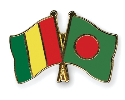 Fahnen Pins Guinea Bangladesch