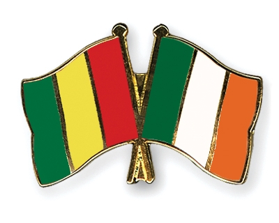 Fahnen Pins Guinea Irland