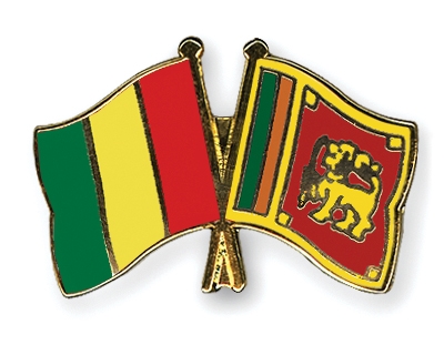 Fahnen Pins Guinea Sri-Lanka