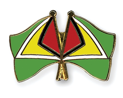Fahnen Pins Guyana Guyana