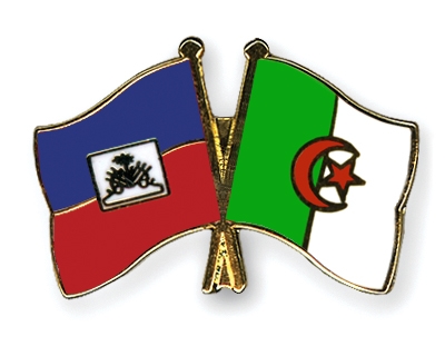 Fahnen Pins Haiti Algerien