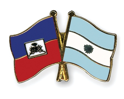 Fahnen Pins Haiti Argentinien