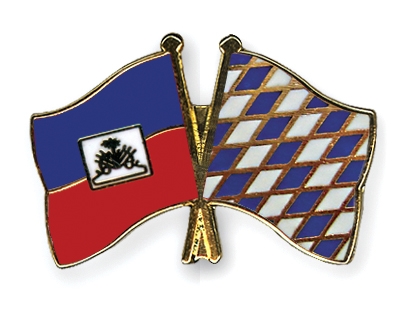 Fahnen Pins Haiti Bayern