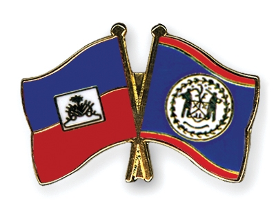 Fahnen Pins Haiti Belize