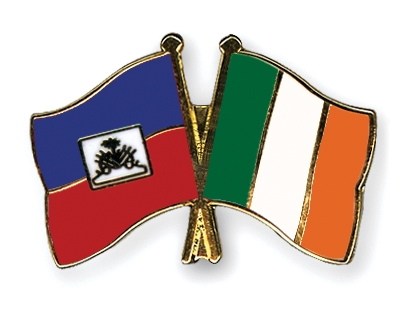 Fahnen Pins Haiti Irland