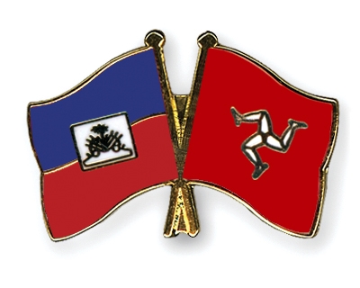 Fahnen Pins Haiti Isle-of-Man