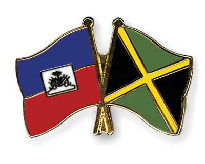 Fahnen Pins Haiti Jamaika