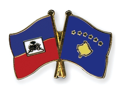 Fahnen Pins Haiti Kosovo