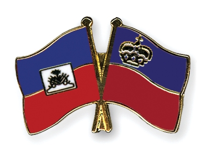 Fahnen Pins Haiti Liechtenstein