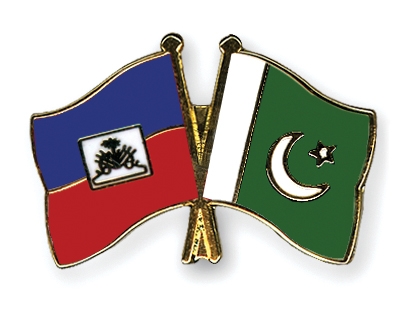 Fahnen Pins Haiti Pakistan