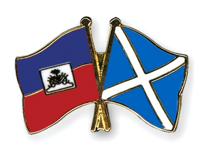 Fahnen Pins Haiti Schottland