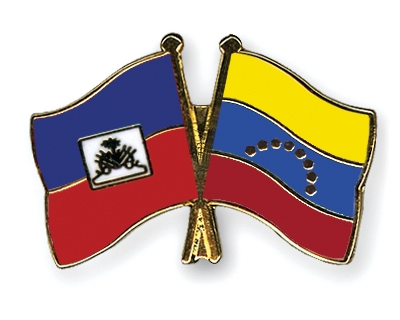 Fahnen Pins Haiti Venezuela