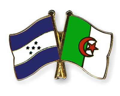 Fahnen Pins Honduras Algerien