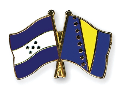Fahnen Pins Honduras Bosnien-und-Herzegowina