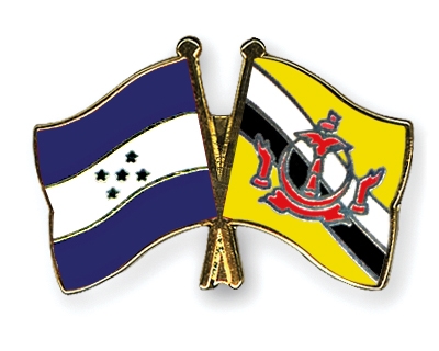 Fahnen Pins Honduras Brunei-Darussalam