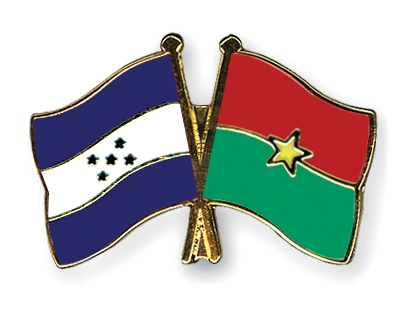 Fahnen Pins Honduras Burkina-Faso
