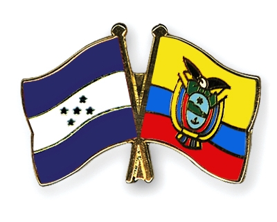 Fahnen Pins Honduras Ecuador