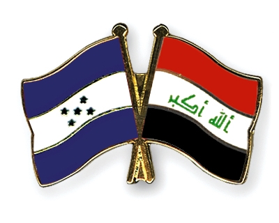 Fahnen Pins Honduras Irak