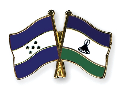 Fahnen Pins Honduras Lesotho