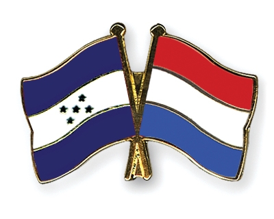 Fahnen Pins Honduras Niederlande