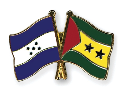 Fahnen Pins Honduras Sao-Tome-und-Principe