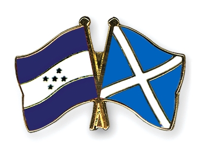 Fahnen Pins Honduras Schottland