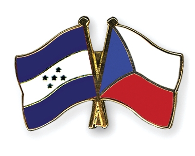 Fahnen Pins Honduras Tschechische-Republik