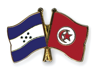 Fahnen Pins Honduras Tunesien