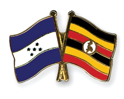 Fahnen Pins Honduras Uganda