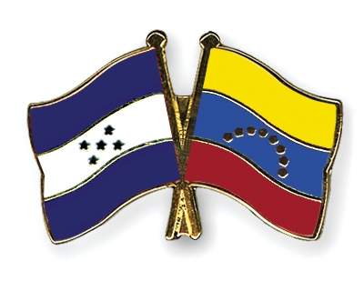 Fahnen Pins Honduras Venezuela