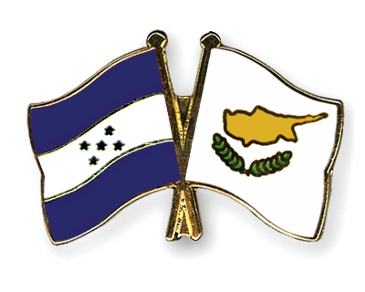 Fahnen Pins Honduras Zypern