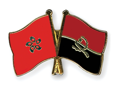 Fahnen Pins Hong-Kong Angola