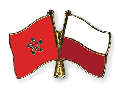 Fahnen Pins Hong-Kong Polen