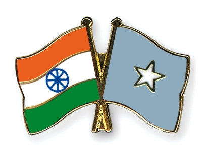 Fahnen Pins Indien Somalia