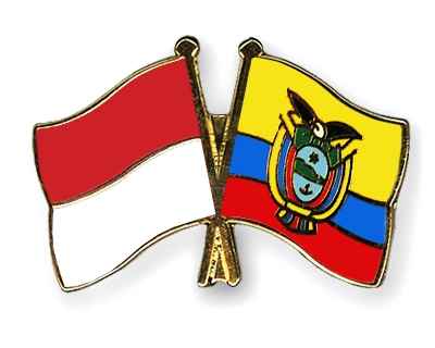 Fahnen Pins Indonesien Ecuador
