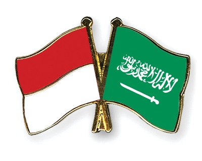 Fahnen Pins Indonesien Saudi-Arabien
