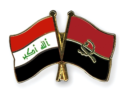 Fahnen Pins Irak Angola
