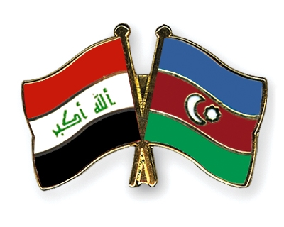 Fahnen Pins Irak Aserbaidschan