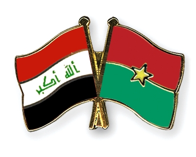 Fahnen Pins Irak Burkina-Faso