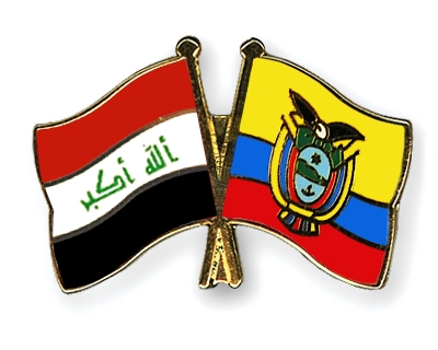 Fahnen Pins Irak Ecuador