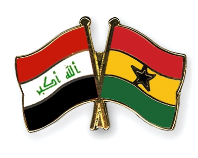 Fahnen Pins Irak Ghana