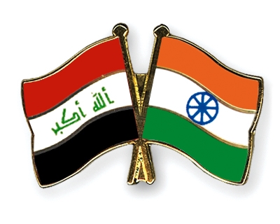 Fahnen Pins Irak Indien