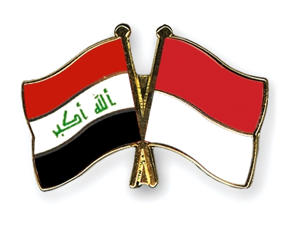 Fahnen Pins Irak Indonesien
