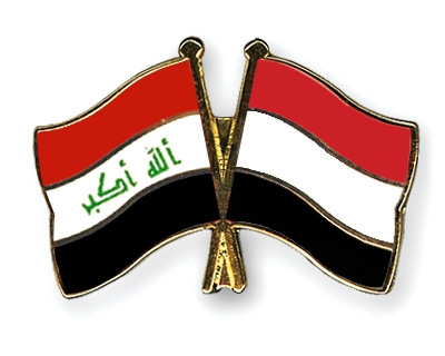 Fahnen Pins Irak Jemen