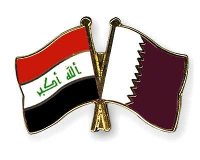 Fahnen Pins Irak Katar