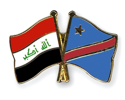 Fahnen Pins Irak Kongo-Demokratische-Republik