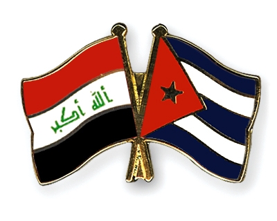 Fahnen Pins Irak Kuba