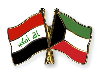Fahnen Pins Irak Kuwait